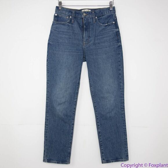 Madewell Classic Straight Jeans in Corson‎ Wash, 25 - Picture 3 of 16